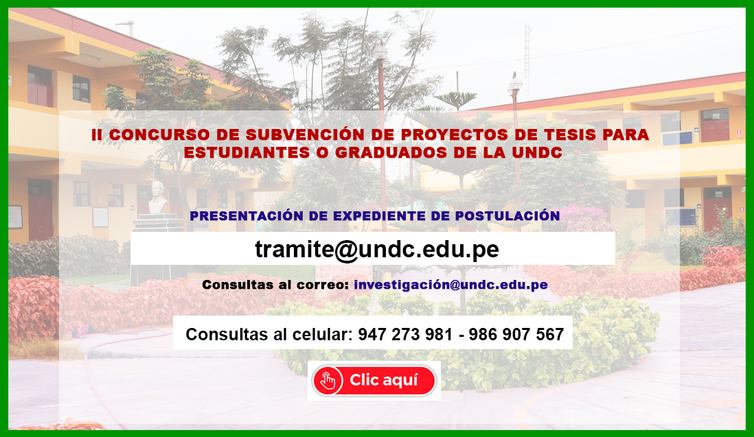 II CONVOCATORIA AL CONCURSO DE SUBVENCIÓN DE PROYECTOS DE TESIS PARA ...