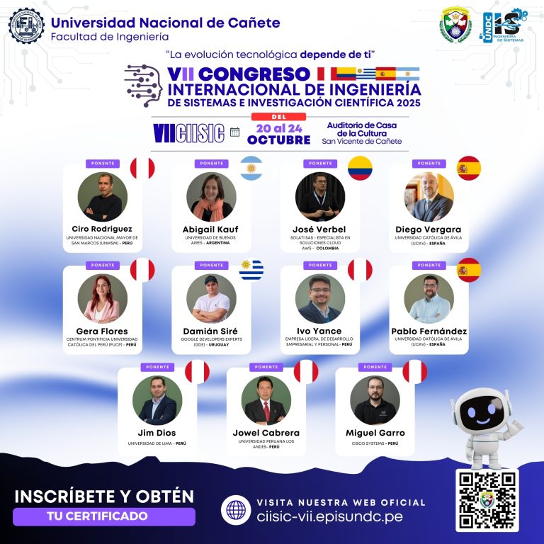 VII Congreso Internacional de Ingeniería de Sistemas e Investigación ...