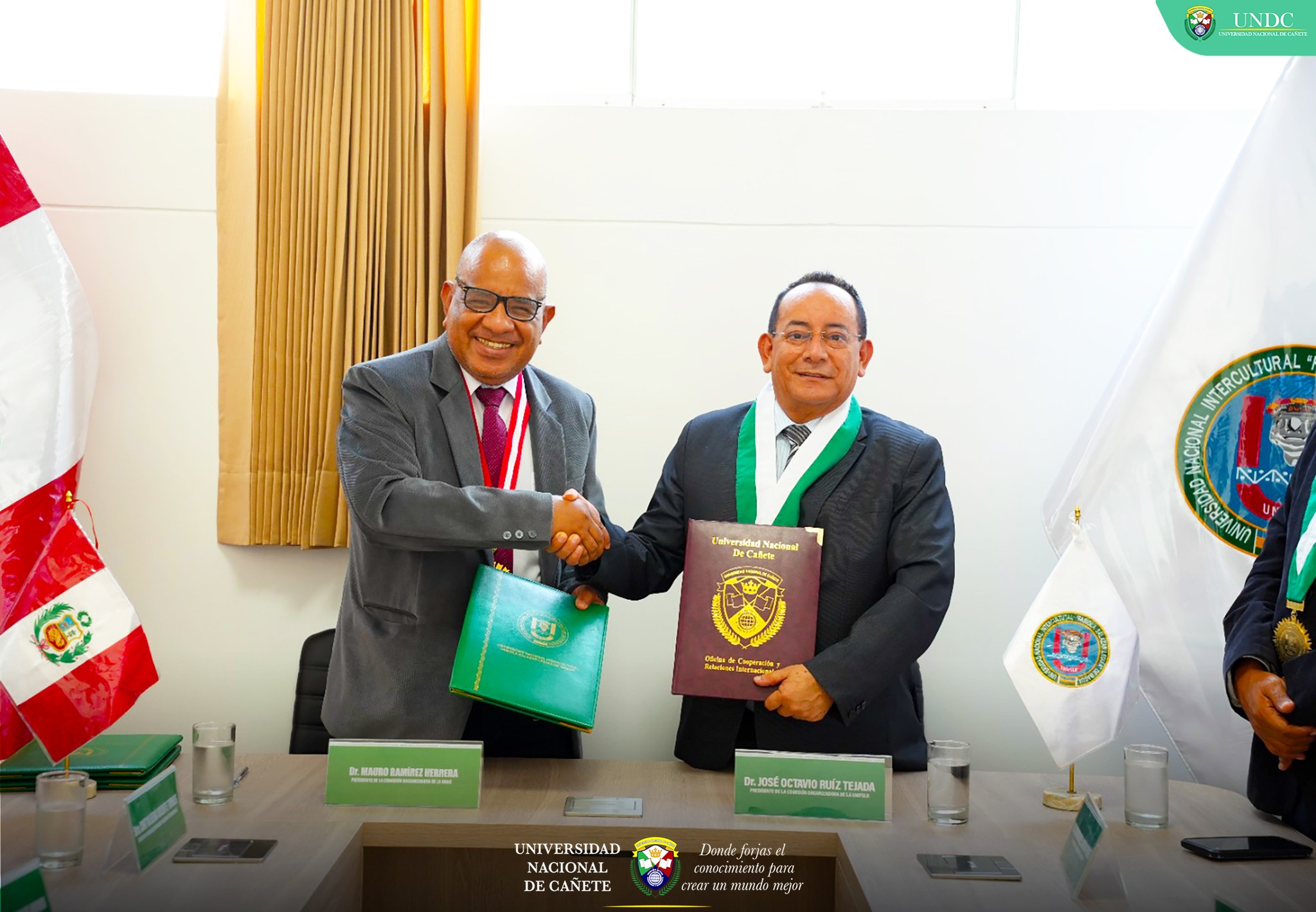 UNDC Y UNIFSLB SELLAN HISTÓRICA ALIANZA ACADÉMICA EN INICIO DEL AÑO 2026