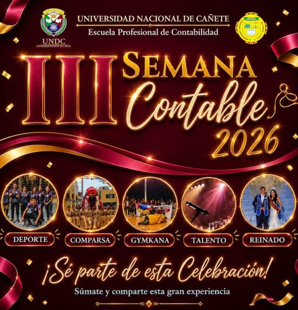 Participa de las actividades programadas en la III Semana Contable 2026